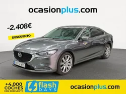 Gris / plata Usado 2023 Mazda 6 Exclusive-Line Berlina | 21.990 € (Buen precio)
