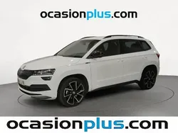 Blanco Usado 2021 Skoda Karoq SportLine SUV | 24.046 € (Precio justo)
