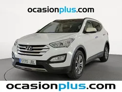 Blanco Usado 2014 Hyundai Santa Fe SUV | 18.950 € (Un poco caro)