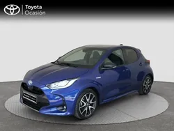 Azul Usado 2021 Toyota Yaris Hybrid Plus Berlina | 18.400 € (Precio justo)