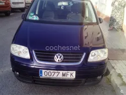 Azul Usado 2005 VW Touran Highline Monovolumen | 4500 € (Precio justo)