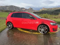 Rojo Usado 2016 VW Golf VII GTD Berlina | 17.600 € (Precio justo)