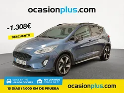 Azul Usado 2020 Ford Fiesta Active Utilitario | 14.390 € (Un poco caro)