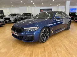 Azul Usado 2021 BMW 530 Berlina | 36.900 € (Precio justo)