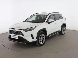 Blanco Usado 2022 Toyota RAV4 Hybrid Luxury SUV | 36.499 € (Precio justo)