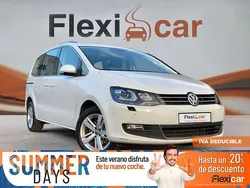 Blanco Usado 2017 VW Sharan Advance Monovolumen | 22.990 € (Buen precio)