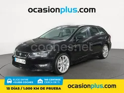Negro Usado 2015 Seat Leon FR Familiar | 15.900 € (Precio justo)