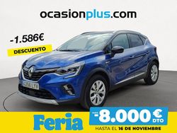 Azul Usado 2022 Renault Captur Zen SUV | 17.450 € (Precio justo)