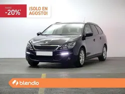 Azul Usado 2017 Peugeot 308 GT-line Familiar | 9520 € (Precio justo)