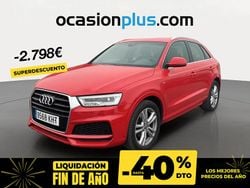 Rojo Usado 2018 Audi Q3 Sport SUV | 23.300 € (Precio justo)