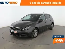 Gris Usado 2021 Peugeot 308 Allure Berlina | 14.399 € (Precio justo)