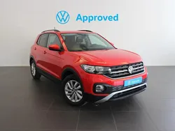 Rojo Usado 2021 VW T-Cross Advance SUV | 16.500 € (Precio justo)