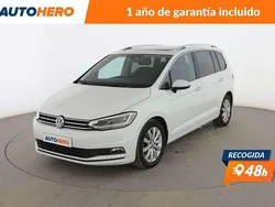 Blanco Usado 2018 VW Touran Sport Monovolumen | 19.599 € (Precio justo)