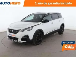 Blanco Usado 2018 Peugeot 5008 GT-line Monovolumen | 18.499 € (Precio justo)