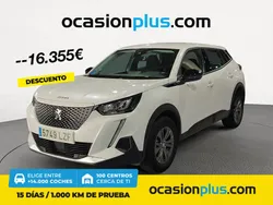 Blanco Usado 2022 Peugeot e-208 Active Utilitario | 17.990 € (Precio justo)