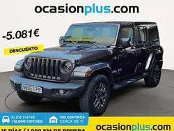 Gris Usado 2021 Jeep Wrangler Unlimited SUV | 50.819 € (Super precio)