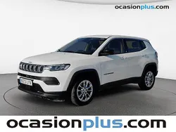 Blanco Usado 2022 Jeep Compass Longitude SUV | 19.455 € (Precio justo)
