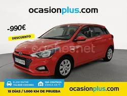 Rojo Usado 2019 Hyundai i20 Berlina | 10.200 € (Precio justo)