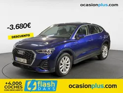 Azul Usado 2022 Audi Q3 Advanced Plus SUV | 33.990 € (Precio justo)