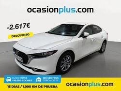 Blanco Usado 2025 Mazda 3 Prime-Line Berlina | 23.290 € (Precio justo)
