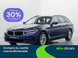 Azul Usado 2020 BMW 520 Familiar | 26.990 € (Precio justo)