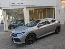 Gris / plata Usado 2019 Honda Civic Elegance Berlina | 18.990 € (Precio justo)