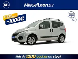 Gris / plata Usado 2019 Fiat Qubo Lounge Monovolumen | 12.985 € (Un poco caro)