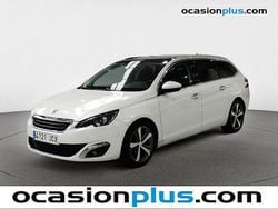 Blanco Usado 2015 Peugeot 308 SW Allure Familiar | 12.250 € (Precio justo)