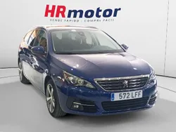 Azul Usado 2020 Peugeot 308 Allure Familiar | 13.210 € (Precio justo)