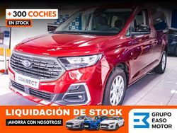Rojo Nuevo 2025 Ford Tourneo Connect Titanium Monovolumen | 36.900 € (Precio justo)