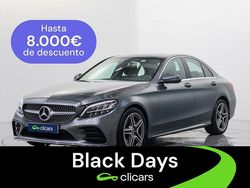 Gris Usado 2019 Mercedes C200 Berlina | 27.990 € (Precio justo)