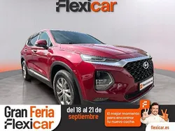 Rojo Usado 2019 Hyundai Santa Fe SUV | 24.990 € (Precio justo)