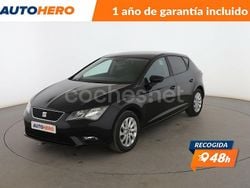 Negro Usado 2014 Seat Leon Style Berlina | 10.399 € (Precio justo)