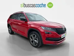 Rojo Usado 2021 Skoda Kodiaq SportLine SUV | 33.990 € (Caro)