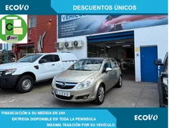 Gris / plata Usado 2009 Opel Corsa Enjoy Berlina | 6490 € (Un poco caro)