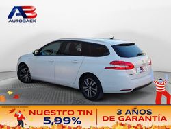Blanco Usado 2021 Peugeot 308 Style Familiar | 10.850 € (Precio justo)