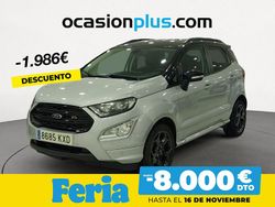 Gris / plata Usado 2019 Ford Ecosport ST-Line SUV | 11.950 € (Precio justo)