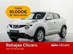 Blanco Usado 2017 Nissan Juke N-Connecta SUV | 12.290 € (Precio justo)