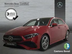 Rojo Usado 2024 Mercedes A200 Berlina | 34.900 € (Precio justo)