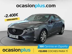Gris Usado 2023 Mazda 6 Exclusive-Line Berlina | 25.490 € (Precio justo)