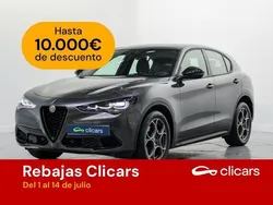 Gris Usado 2024 Alfa Romeo Stelvio Sprint SUV | 32.990 € (Super precio)