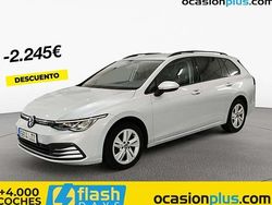 Plateado Usado 2021 VW Golf VIII Life Familiar | 15.446 € (Super precio)
