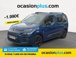 Azul Usado 2023 Citroën e-Berlingo Shine Monovolumen | 20.550 € (Precio justo)