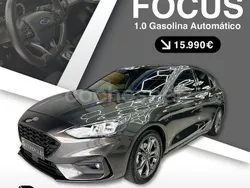 Gris / plata Usado 2019 Ford Focus ST-Line Berlina | 15.990 € (Precio justo)