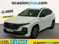 Blanco Usado 2023 Hyundai Tucson N Line SUV | 23.446 € (Precio justo)