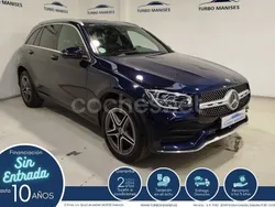 Azul Usado 2021 Mercedes GLC220 SUV | 39.990 € (Precio justo)