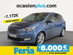 Azul Usado 2018 Ford C-MAX Titanium Monovolumen | 10.700 € (Precio justo)