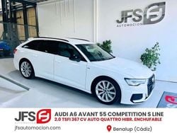 Blanco Usado 2021 Audi A6 Competition Familiar | 38.900 € (Buen precio)