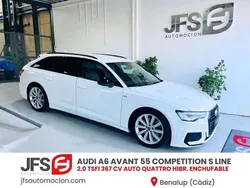 Blanco Usado 2021 Audi A6 Competition Familiar | 38.900 € (Super precio)