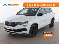 Blanco Usado 2021 Skoda Karoq SportLine SUV | 23.299 € (Precio justo)